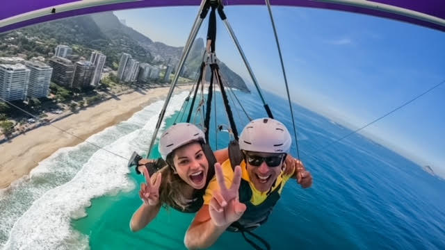 Hang Gliding In Rio de Janeiro